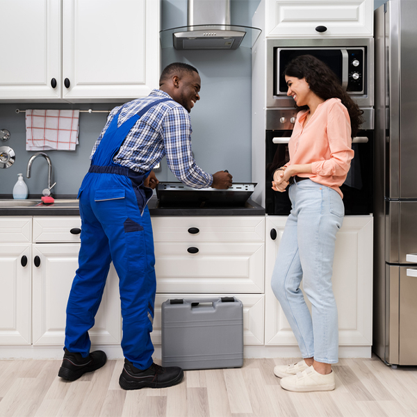 can you provide an estimate for cooktop repair before beginning any work in Knoxville